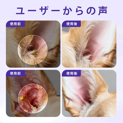 CleraNaure® WaxLift ペットイヤーリンス✨