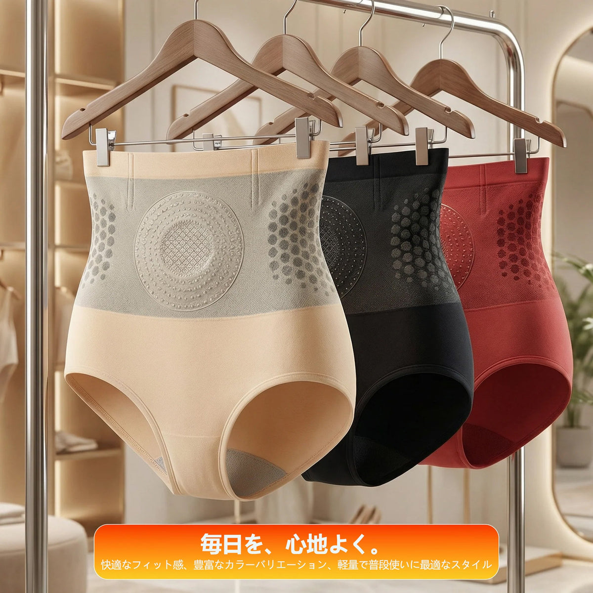 公式ブランドストア｜CleraNaure® 2026 モリンガ＆ベルベリン配合 4-in-1 マイクロ粒子シェイプアップ・脂肪燃焼ショーツ🛡️