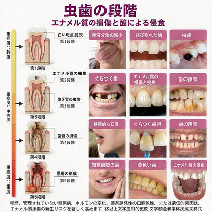 CleraNaure® DenPerm 虫歯修復 天然エナメル質充填ジェル🛡️